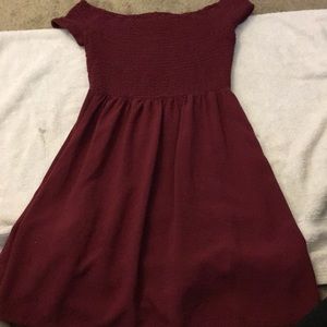 Off the shoulder dress